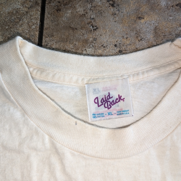 Antique Person Vintage Single Stitch 1993 Men's XL Tee - Picture 9 of 9